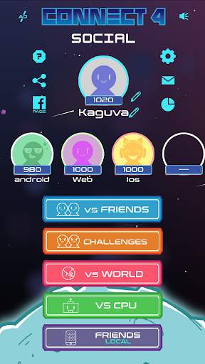 Connect4 Social - 4 in a Row online screenshot 2