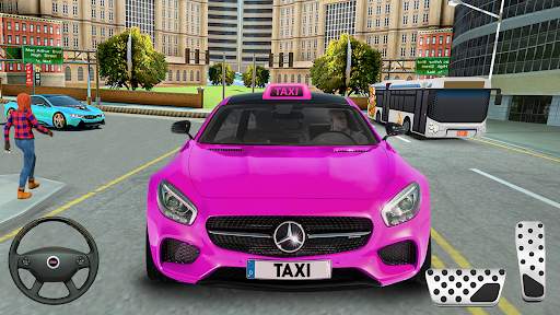 City Taxi Games-Taxi Car Games screenshot 3