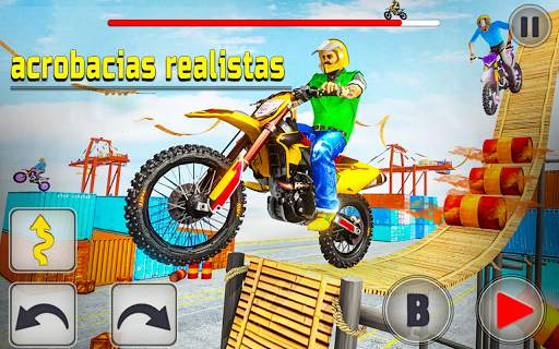 mestre de Tricky Bike Stunt de bicicleta screenshot 1