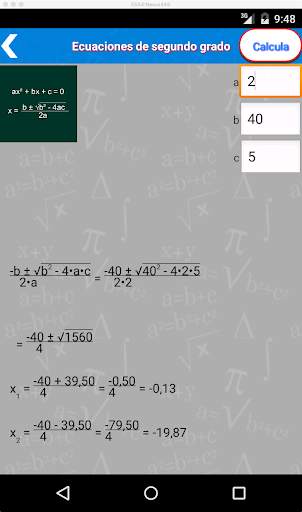 CalMat screenshot 4
