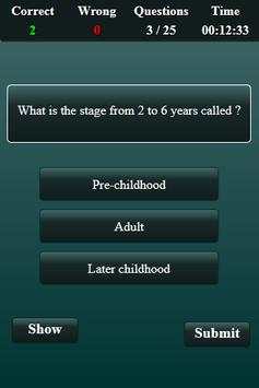 Child development and pedagogy quiz screenshot 4