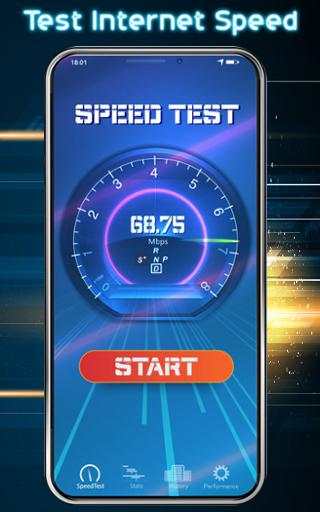 Internet Speed Meter App: Network Speed Test screenshot 1