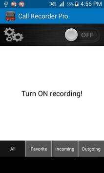 Automatic Call Recorder  2015 screenshot 1