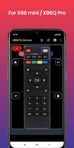Remote for x96 mini / X96Q pro स्क्रीनशॉट 1