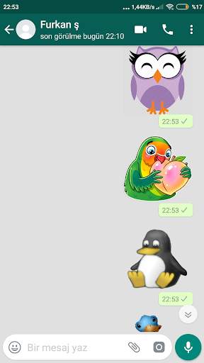Bird Stickers for Whatsapp (WAStickerApps) screenshot 1
