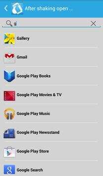 Shake&Open App screenshot 2