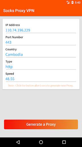 Socks Proxy VPN screenshot 4