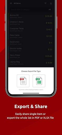 Make Price List & Invoice screenshot 4