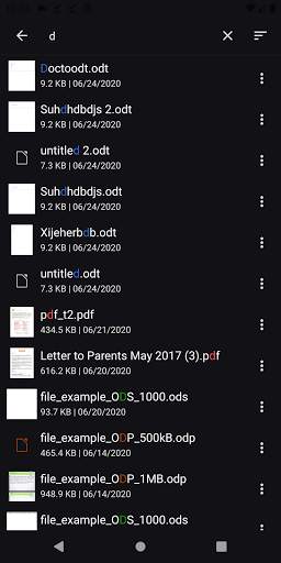 Open Office Viewer - ODF, PDF screenshot 3