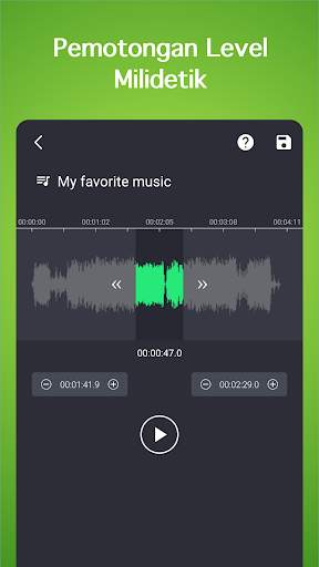 Ringtone Ace - Pembuat Nada Dering & Pemotong MP3 screenshot 2