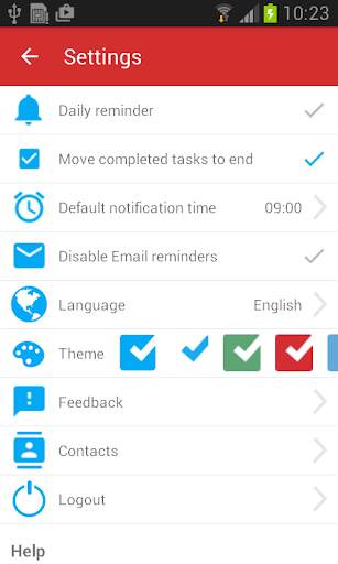 Checklist скриншот 4