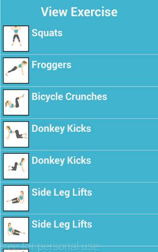 Abs & Butt Workout screenshot 5