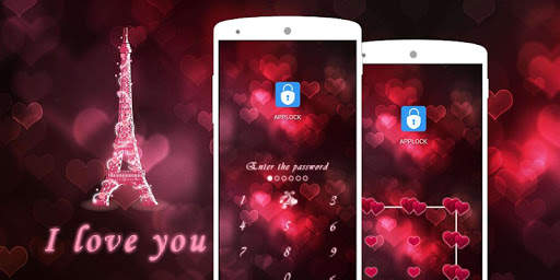 AppLock Theme I Love You screenshot 4