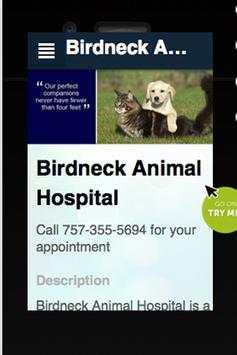 Birdneck Animal Hospital screenshot 1