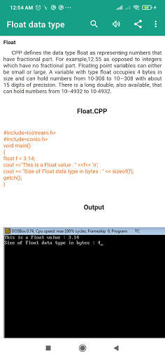 C   Programming screenshot 2