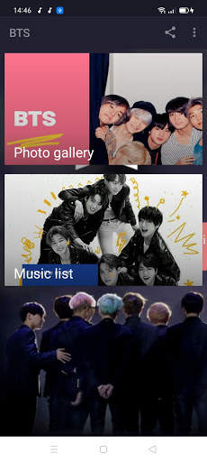 BTS wallpaper & music offline screenshot 1