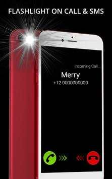 Flashlight Blink on Call Sms screenshot 1