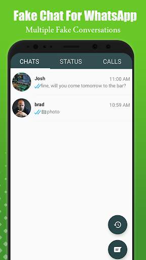 WhatsFake - Fake Chat Conversations Prank Chat screenshot 4