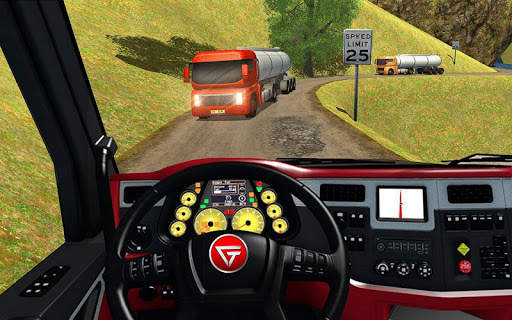 Oil Tanker Truck Driving Game screenshot 22