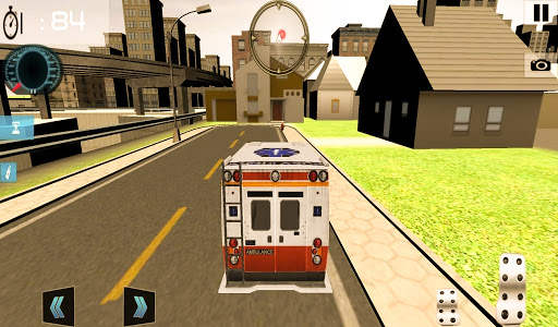 City Ambulance Rescue Driving Simulator Doctor screenshot 2
