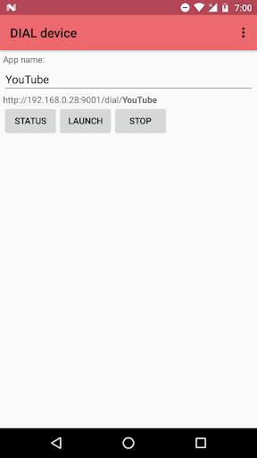 DIAL Launcher for developer screenshot 2