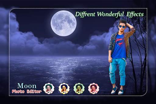 Moon Night Photo Editor screenshot 3