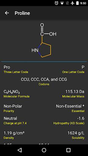 Amino Acids скриншот 2
