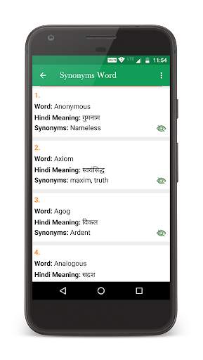 Synonyms, Antonyms & One Word Substitution screenshot 3