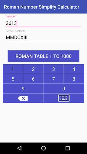 Roman Number Calculator स्क्रीनशॉट 7