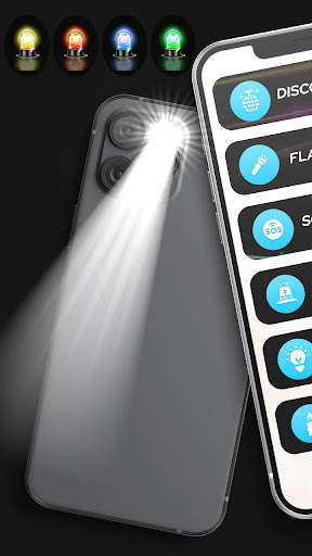 Color Flashlight : Flash On Call & sms Alert screenshot 2