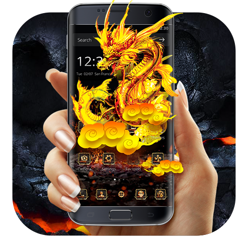 ikon Fire Dragon Theme