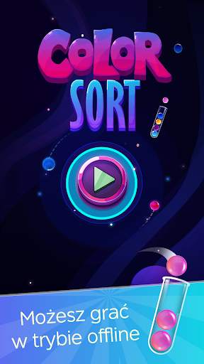 Ball Sort: Kolorowe Kulki screenshot 4
