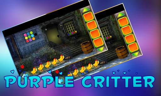 Best Escape Game 411 - Purple Critter Rescue Game screenshot 1