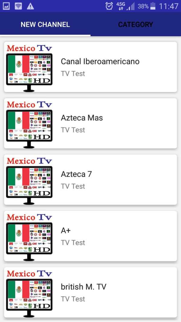 Live Mexico television screenshot 3