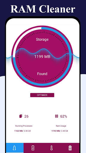 RAM Booster: RAM Cleaner & Fast Cleanup screenshot 1