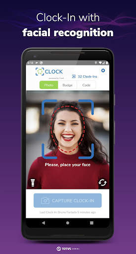 TOTVS RH Clock In screenshot 1