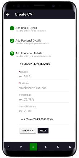 CV Maker App - Perfect Resume Creator. screenshot 5