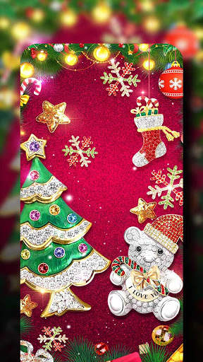 Merry Christmas Live Wallpaper & Launcher Themes screenshot 6