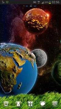 GO Launcher EX Theme Cosmos screenshot 3