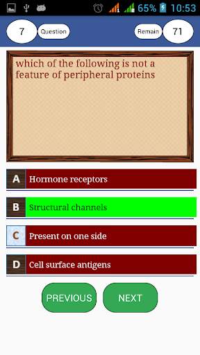 Physiology MCQs for Exams Practice 6 تصوير الشاشة
