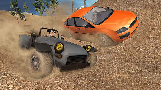 American Muscle Car Racing Mega Ramp Jump screenshot 4
