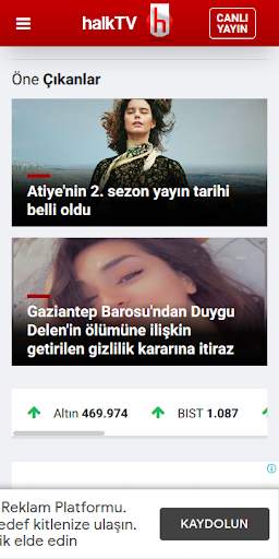 Halk TV screenshot 1