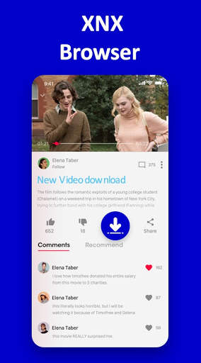Xnx Browser - Super fast Downloader screenshot 4