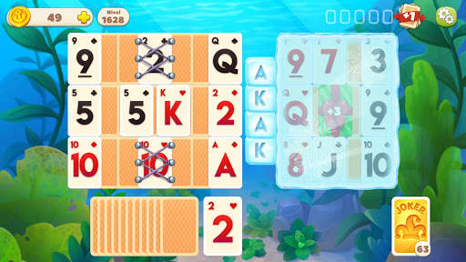 Undersea Solitaire Tripeaks screenshot 8