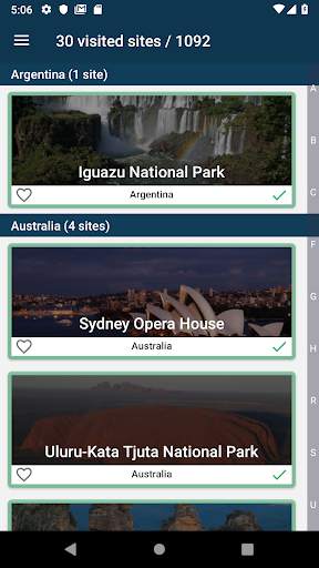World Heritage - UNESCO List screenshot 3