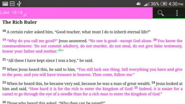 NIV BIBLE скриншот 2