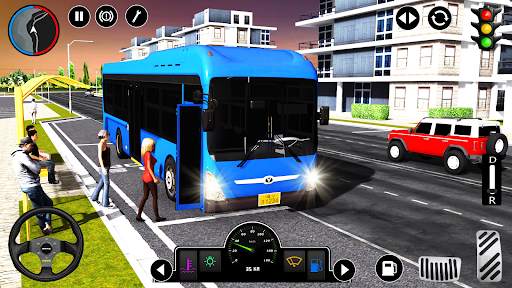 Game Bus Simulator Bus Kota screenshot 4