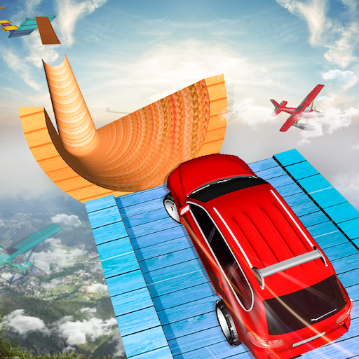 Racing Stunts in Car 3D: Mega  icon