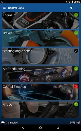 OBDeleven VAG car diagnostics screenshot 9
