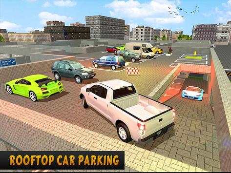 Rooftop Car Parking Driver screenshot 21
